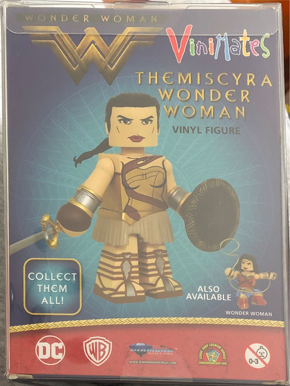 Themiscyra  Wonder Woman Vinimate - Wonder Woman vinyl figure collectible [Barcode 699788825372] - Main Image 4