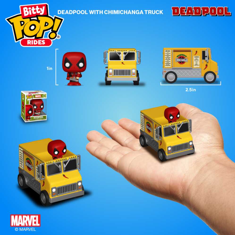 Deadpool’s Chimichanga Truck - Deadpool vinyl figure collectible [Barcode 889698836258] - Main Image 2