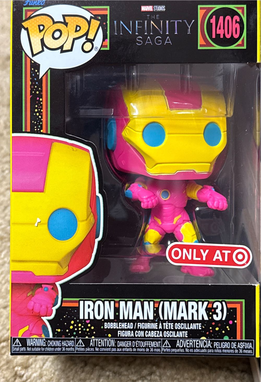 Marvel Iron Man (Mark 3)  vinyl figure collectible [Barcode 889698823777] - Main Image 2