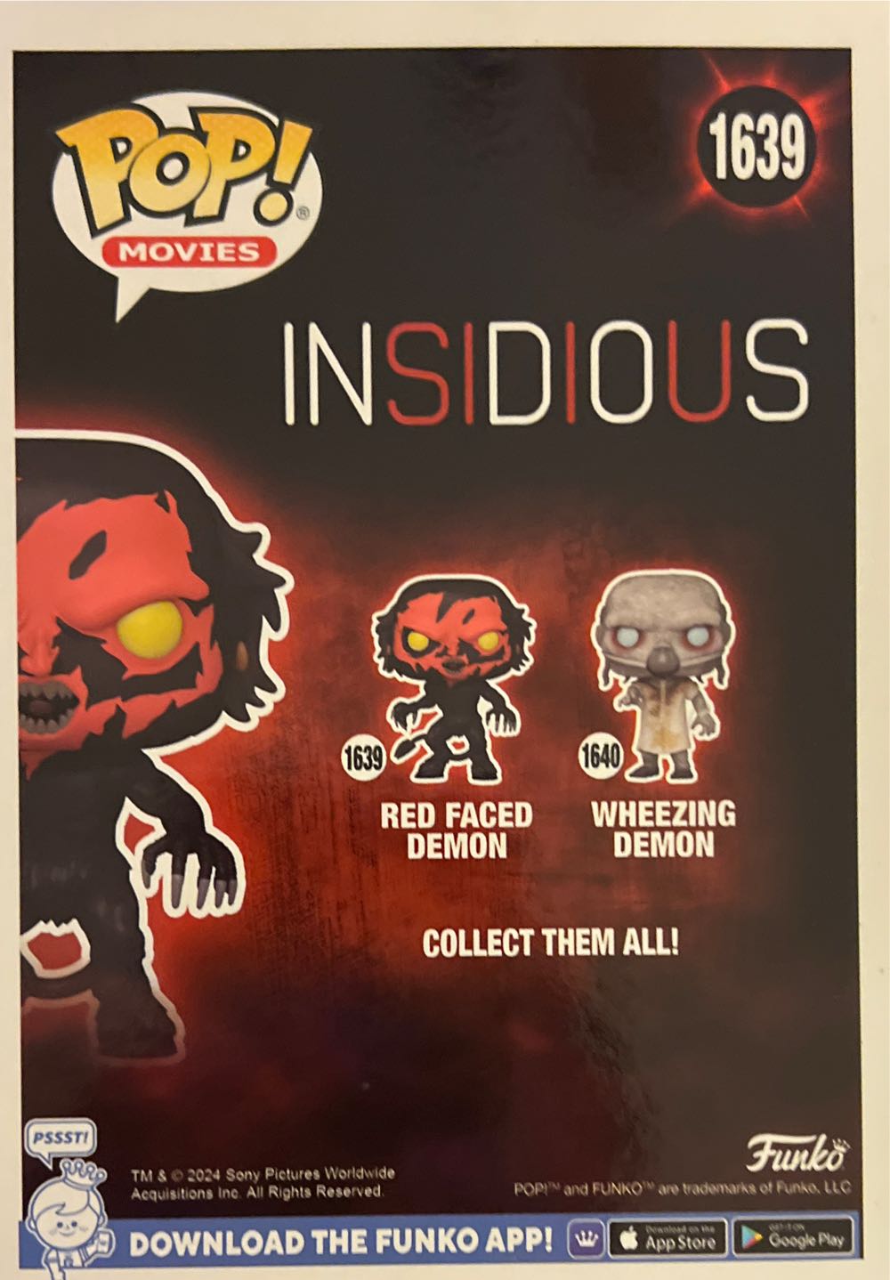 Red Faced Demon  vinyl figure collectible [Barcode 889698807029] - Main Image 2