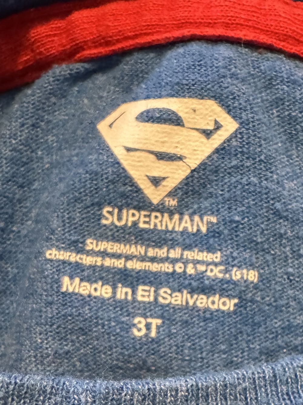 Superman Toddler Tshirt 3t  vinyl figure collectible - Main Image 2