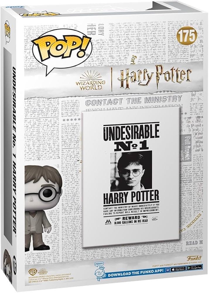 Undesirable No.1 Harry Potter - Harry Potter vinyl figure collectible [Barcode 889698816885] - Main Image 2