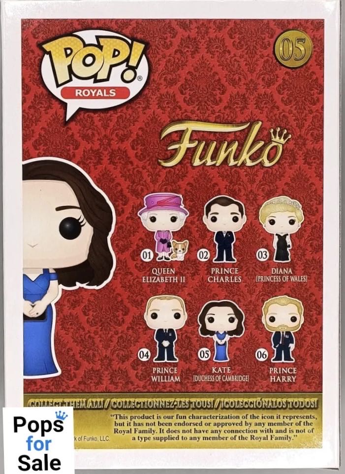 Kate (Duchess Of Cambridge) - The Royal Family vinyl figure collectible - Main Image 2