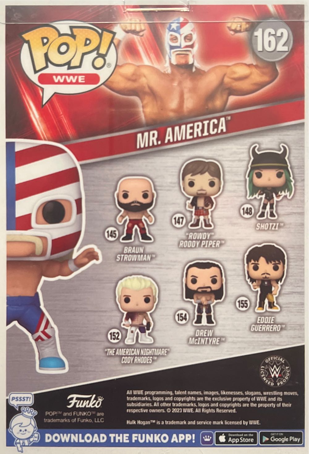 Mr. America - WWE vinyl figure collectible - Main Image 2