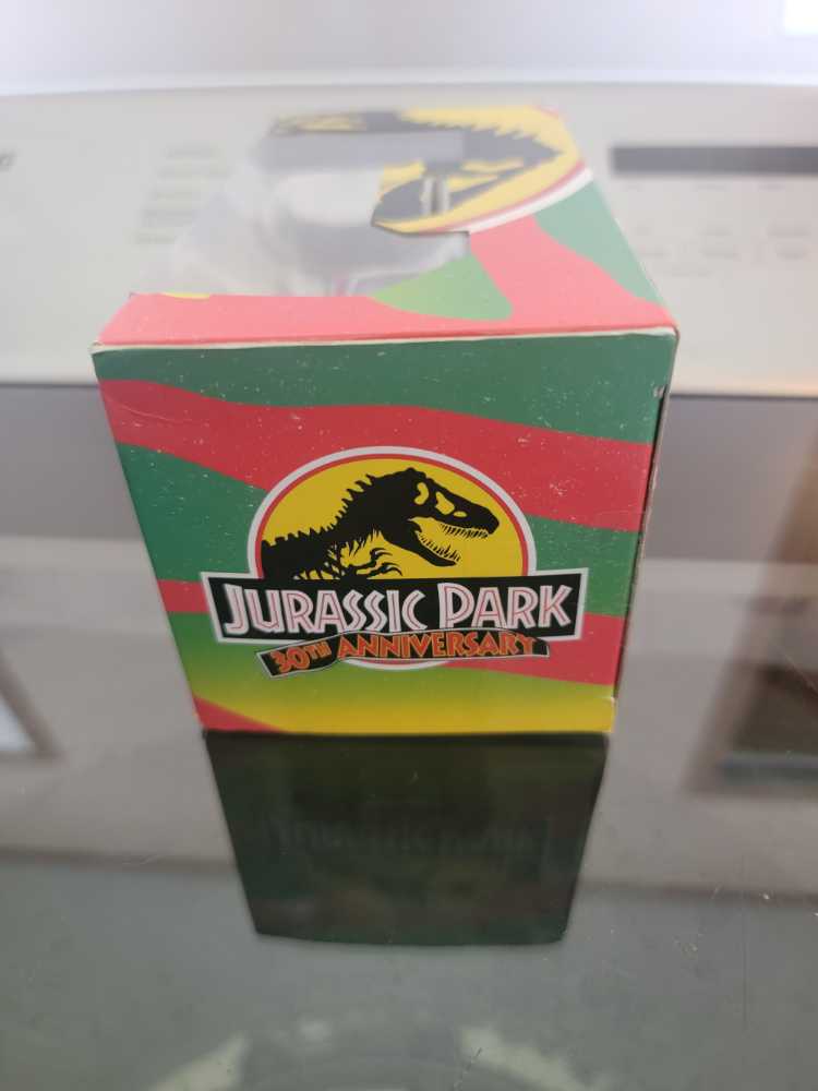 Jada Toys For Explorer Jurassic Park 1 32 Green Red  vinyl figure collectible [Barcode 801310319567] - Main Image 4