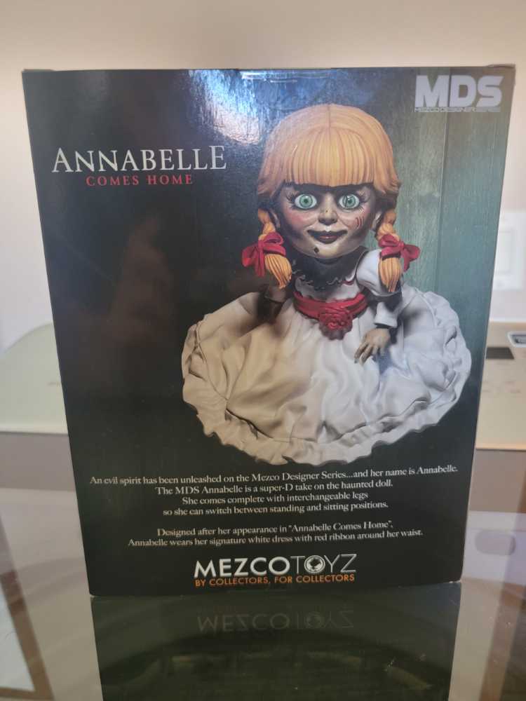 Mezco Toys: Designer Series Annabelle Doll Standard  vinyl figure collectible [Barcode 696198995404] - Main Image 3