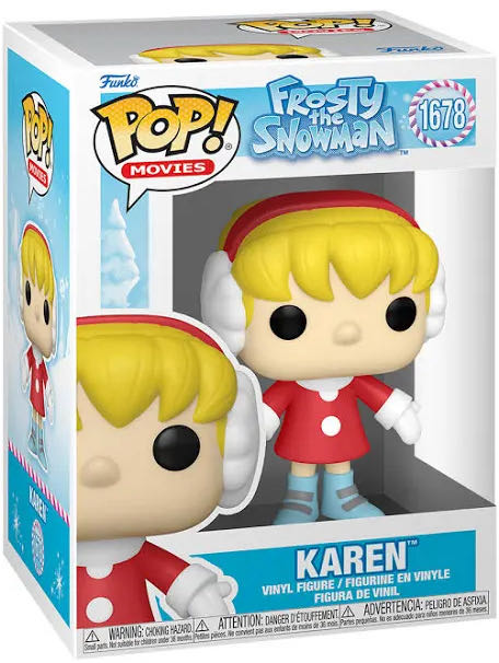 Funko Pop! Frost The Snowman: Karen # 1678 - Frosty the Snowman vinyl figure collectible [Barcode 889698800167] - Main Image 2