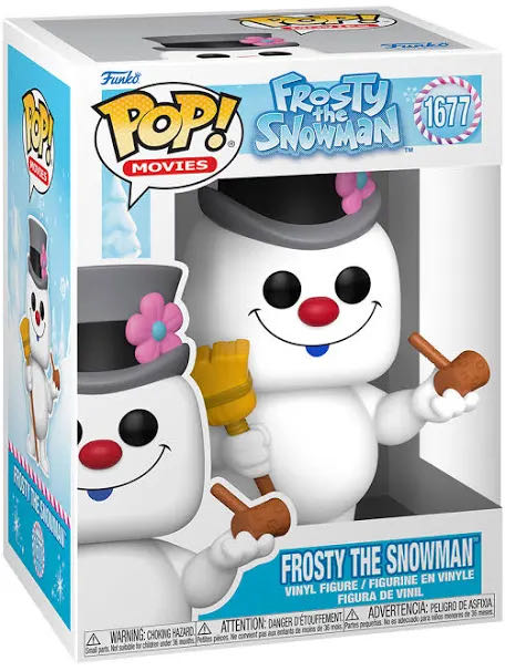 Funko Pop! Frosty The Snowman: Frosty The Snowman # 1677 - Frosty the Snowman vinyl figure collectible [Barcode 889698800150] - Main Image 3
