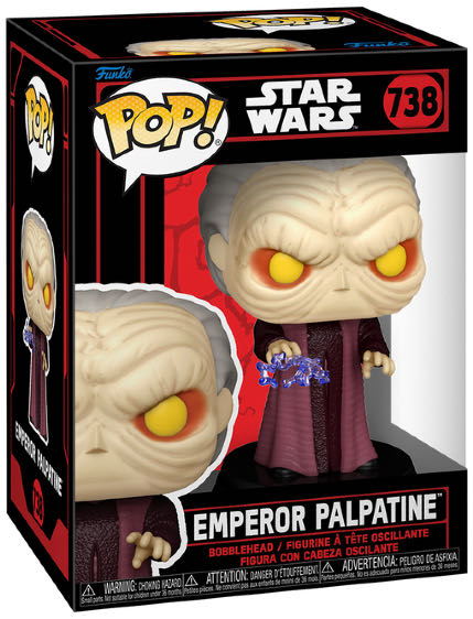 Star Wars -738- Emperor Palpatine - Star Wars vinyl figure collectible [Barcode 889698807739] - Main Image 2