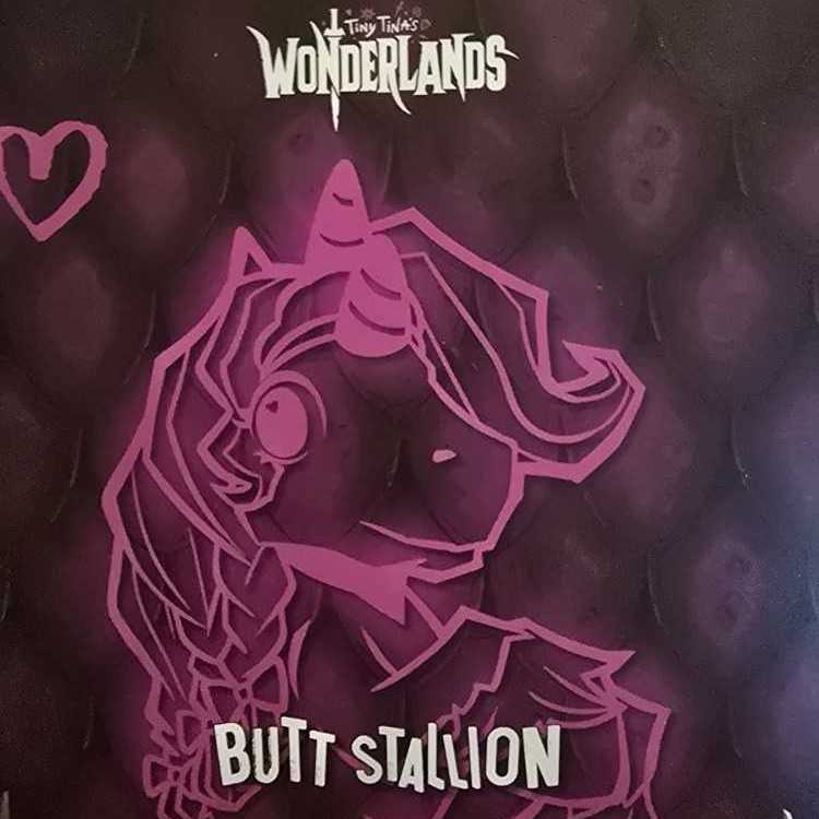 Butt Stallion Collectible Figurine Art Toy Tiny Tina’s Wonderlands Mighty Jaxx  vinyl figure collectible [Barcode 641489938509] - Main Image 2