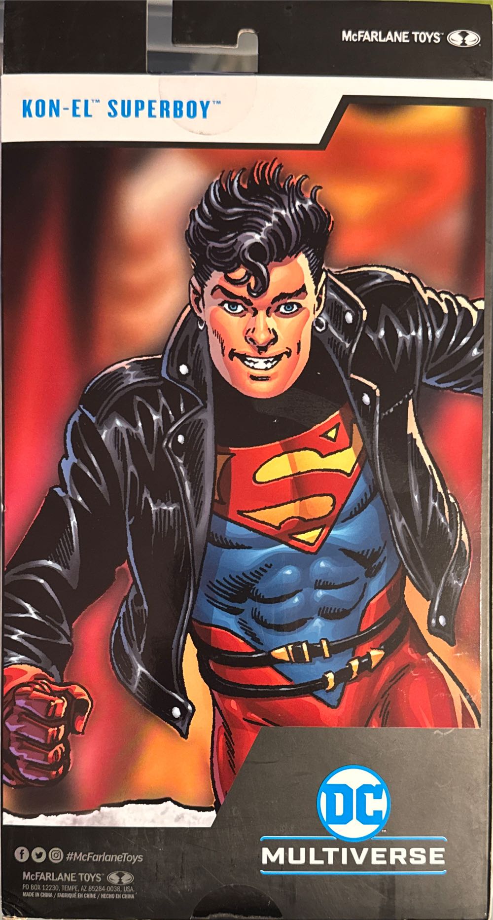 Mcfarlane Dc Multiverse 7 Kon-el Superboy  vinyl figure collectible [Barcode 787926152760] - Main Image 2