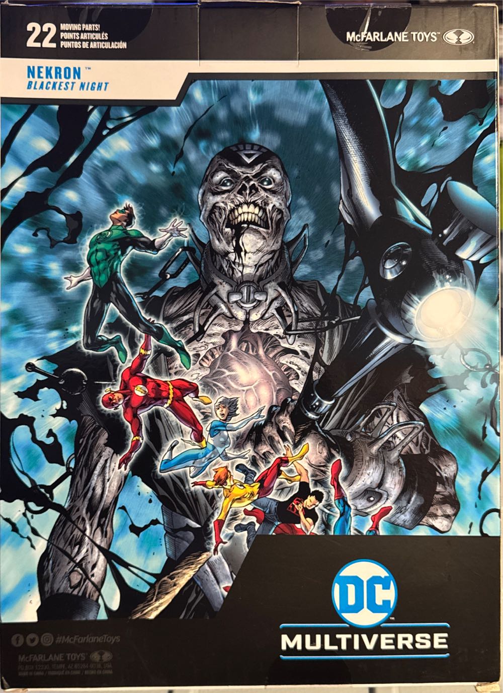 DC Multiverse Blackest Night: Nekron Mega Statue  vinyl figure collectible [Barcode 787926153361] - Main Image 2