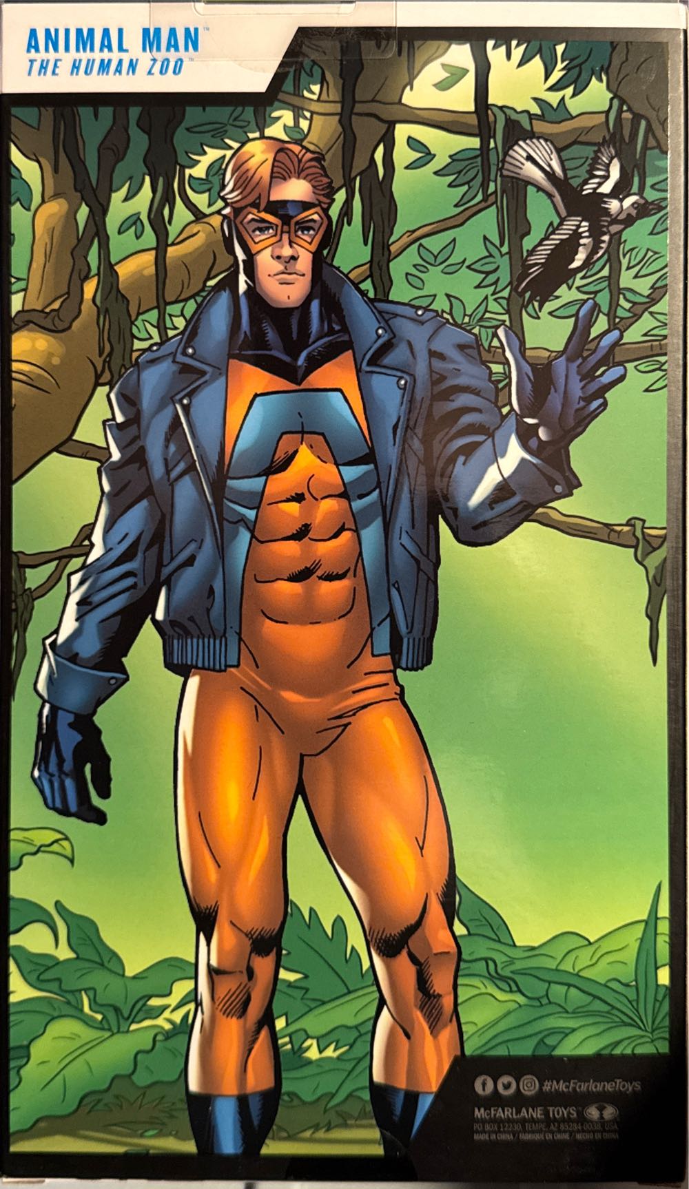 Dc Multiverse Animal Man The Human Zoo Gold Label 7in Action Figure  vinyl figure collectible [Barcode 787926171532] - Main Image 2