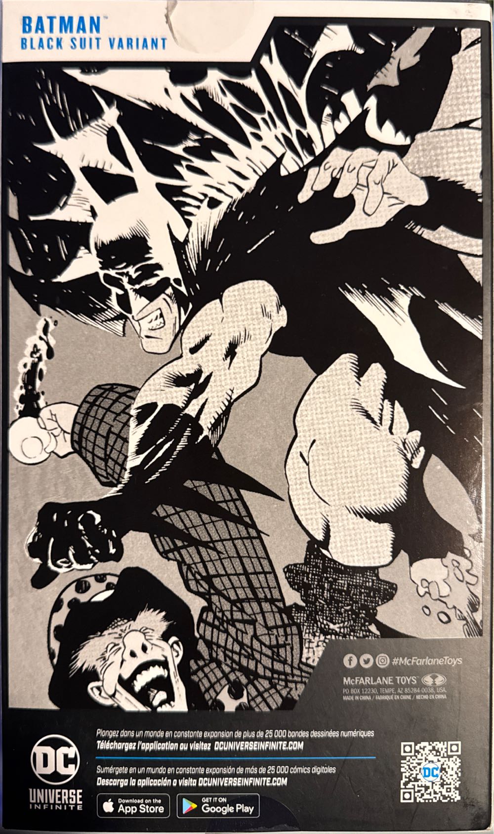 Mcfarlane Toys Dc Multiverse Batman Knightfall Black Grey 7in Action Figure  vinyl figure collectible [Barcode 787926171068] - Main Image 2