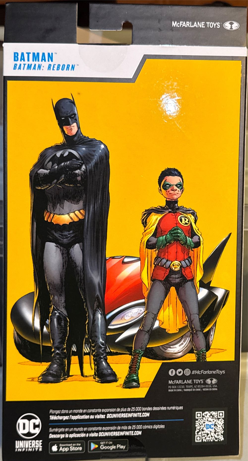 Mcfarlane Toys Dc Multiverse Batman Batman: Reborn 7in Action Figure  vinyl figure collectible [Barcode 787926172164] - Main Image 2