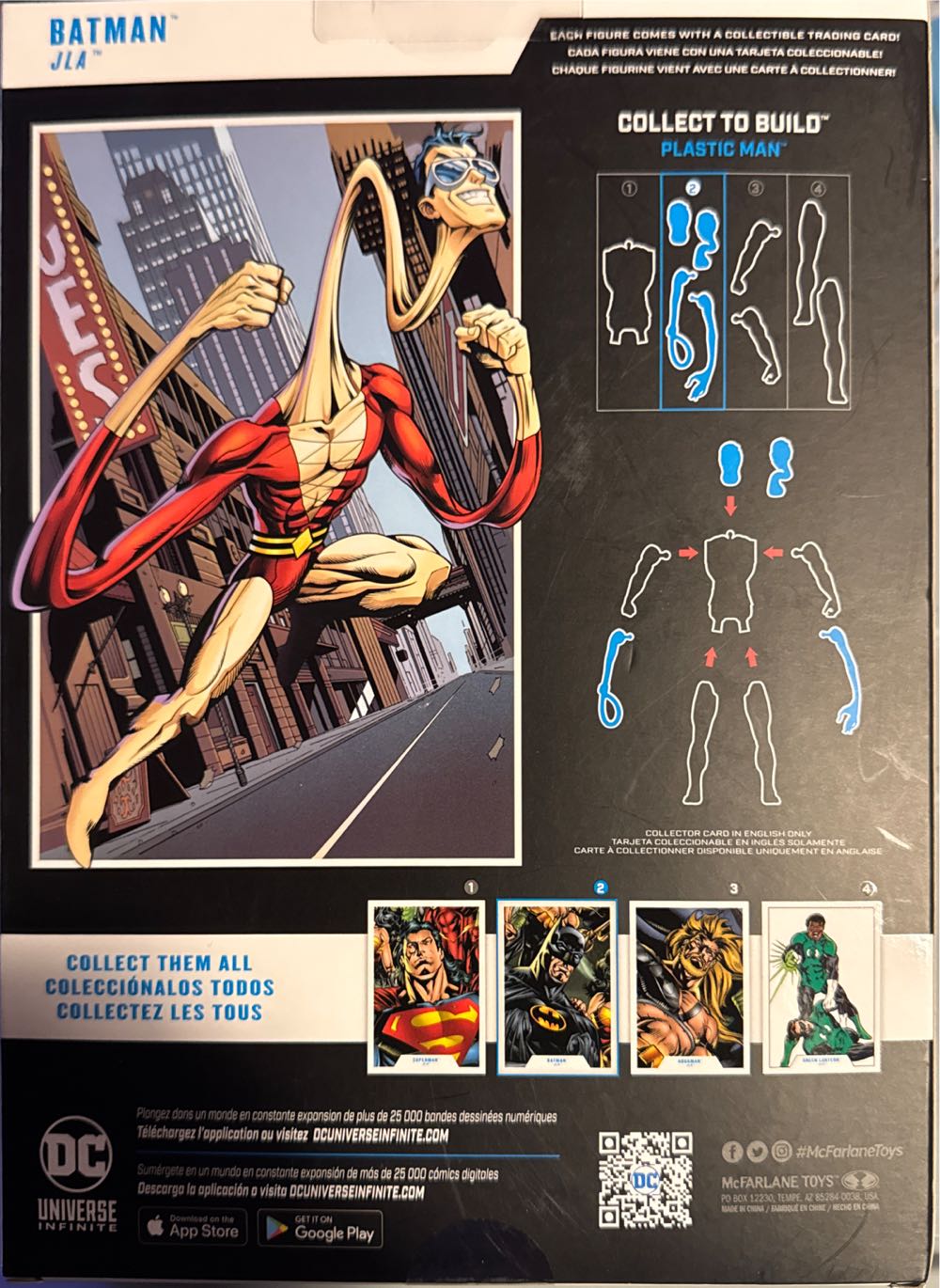 Mcfarlane Toys Dc Multiverse Batman Jla 7in Build-a Figure  vinyl figure collectible [Barcode 787926156775] - Main Image 2