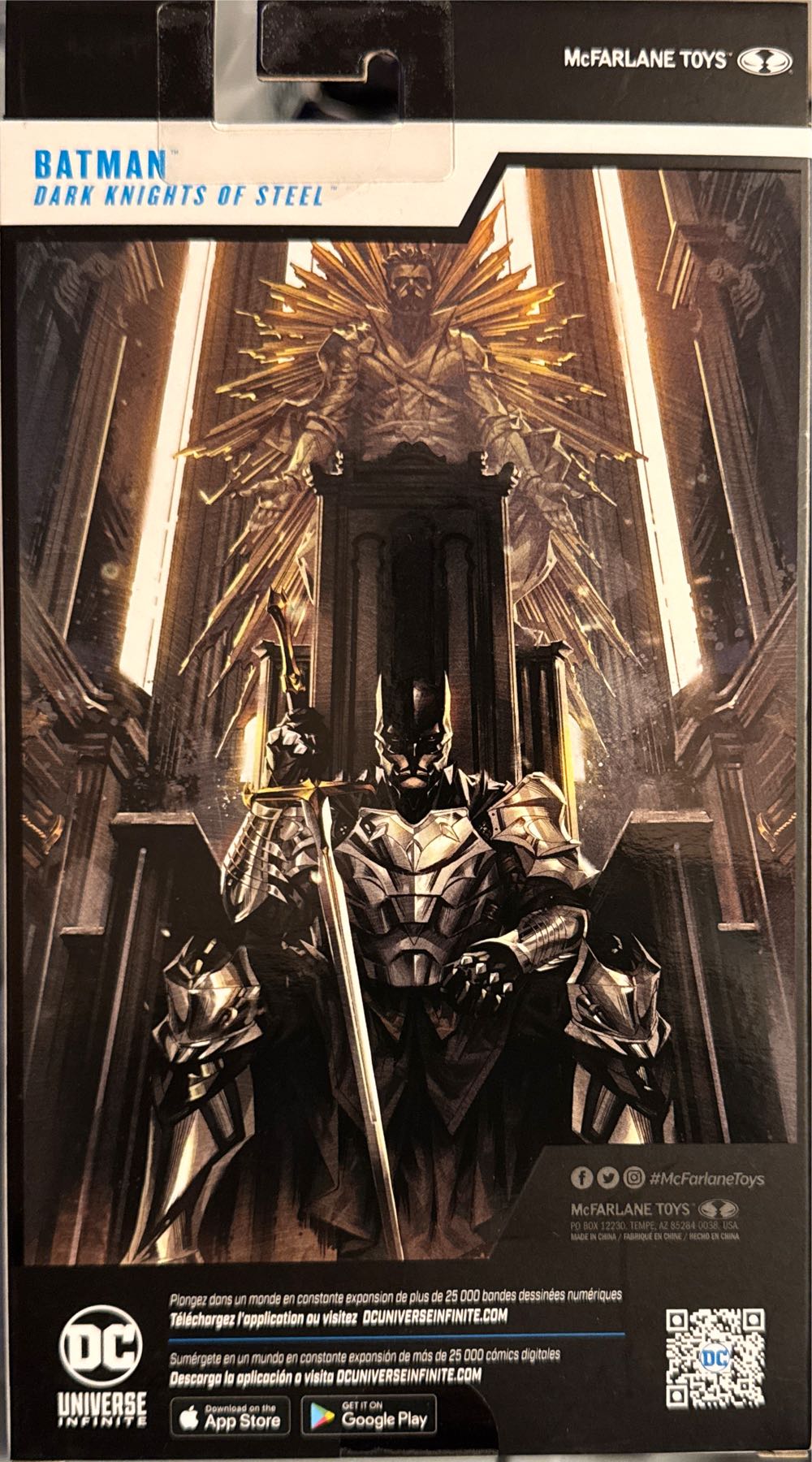 Mcfarlane Toys Dc Multiverse Batman Dark Knights Of Steel 7in Action Figure  vinyl figure collectible [Barcode 787926170115] - Main Image 2