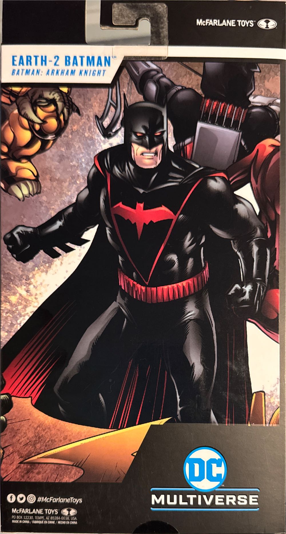 DC Multiverse Earth-2 Batman: Batman Arkham Knight  vinyl figure collectible [Barcode 787926153910] - Main Image 2