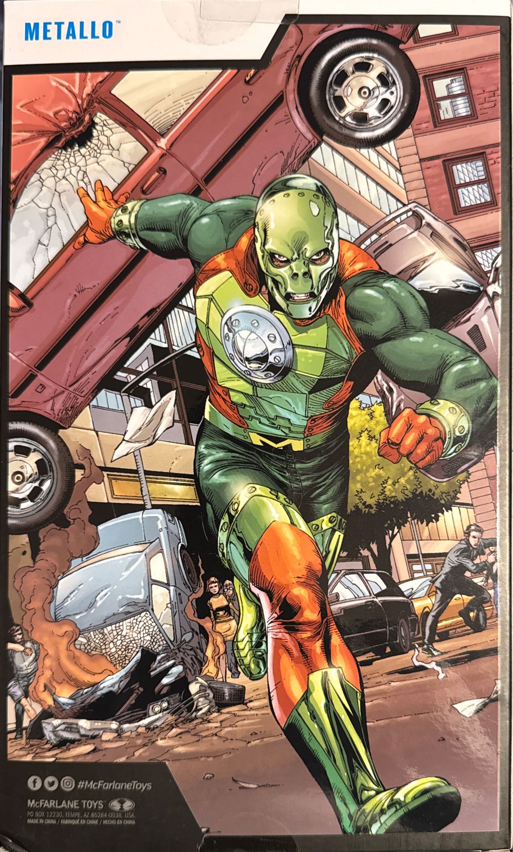 DC Multiverse Metallo  vinyl figure collectible [Barcode 787926172119] - Main Image 2