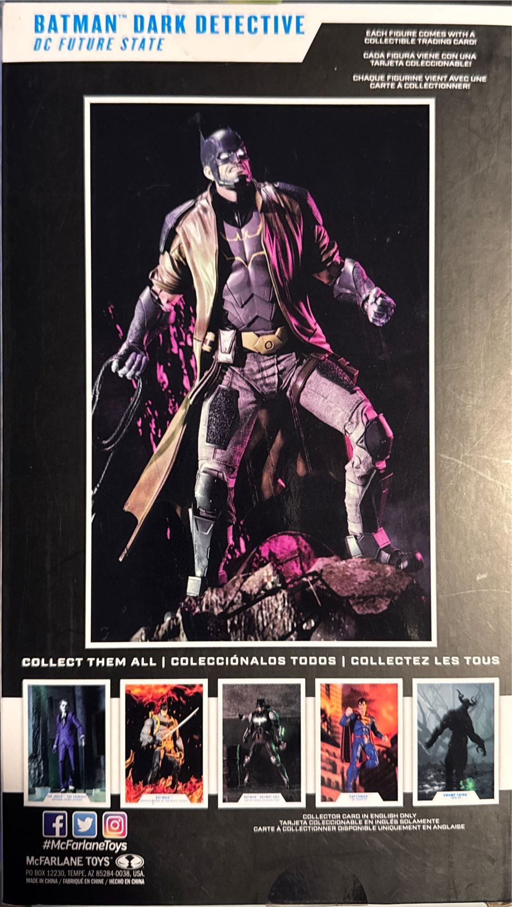 DC Multiverse DC Future State: Batman Dark Detective  vinyl figure collectible [Barcode 787926152272] - Main Image 2