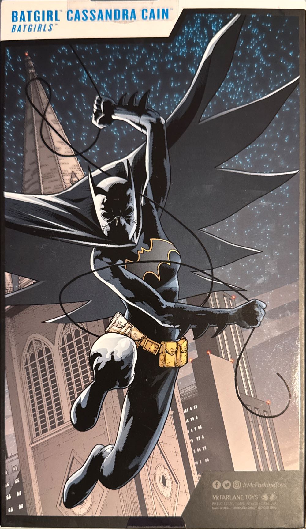 Dc Multiverse Figurine Batgirl Cassandra Cain Gold Label 18 Cm Black 17154  vinyl figure collectible [Barcode 787926171549] - Main Image 2