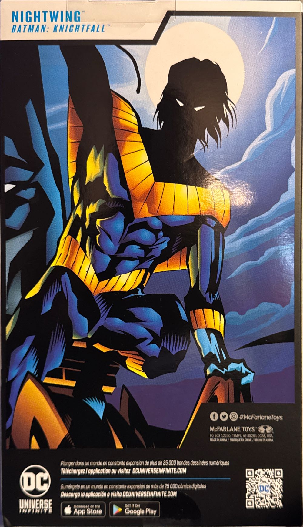 Mcfarlane Toys Dc Multiverse Nightwing Batman: Knightfall 7in Action Figure  vinyl figure collectible [Barcode 787926171099] - Main Image 2