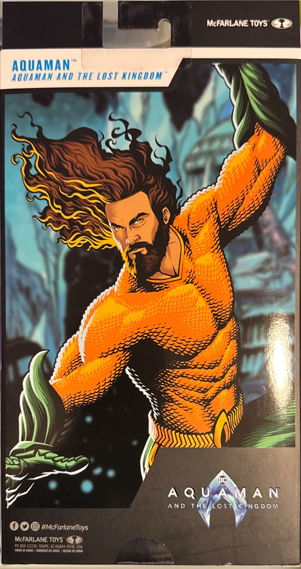 Mcfarlane Toys Dc Multiverse Aquaman Aquaman And The Lost Kingdom 7” Action Figure - DC Universe vinyl figure collectible [Barcode 787926155365] - Main Image 2