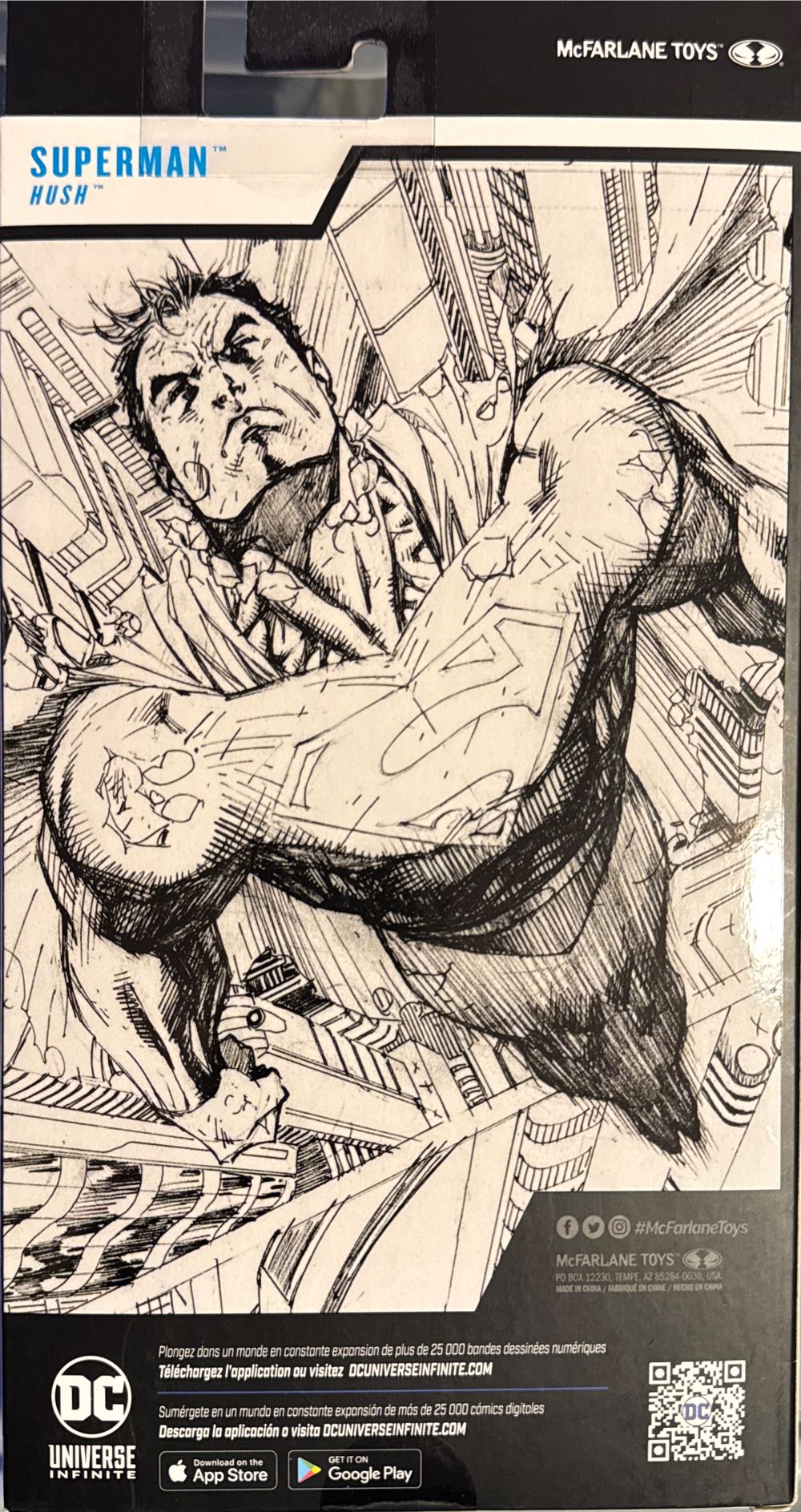 Mcfarlane Toys Dc Multiverse Superman Hush 7in Action Figure  vinyl figure collectible [Barcode 787926152890] - Main Image 2