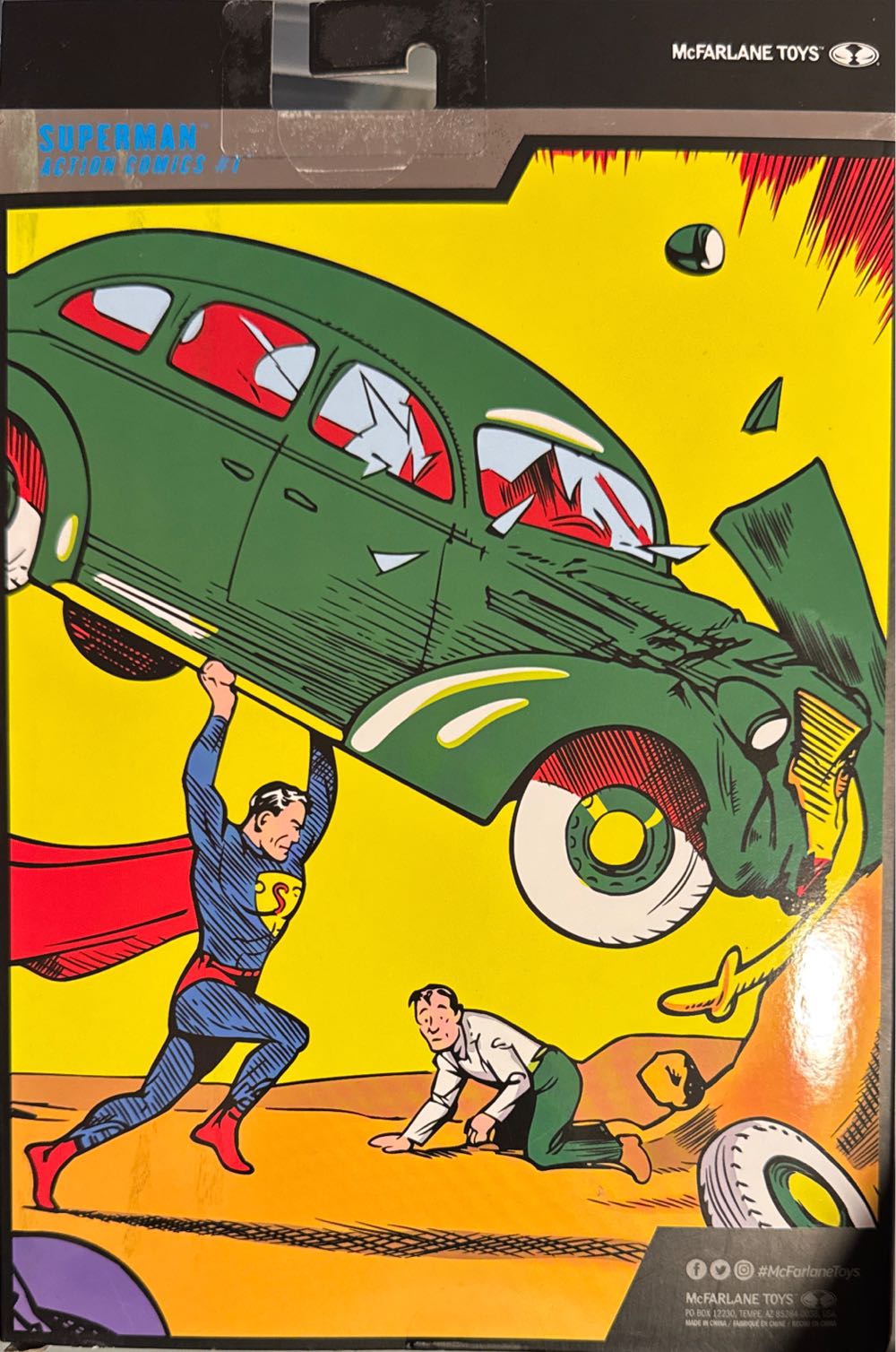 McFarlane Superman Action Comics #1 - DC Universe vinyl figure collectible [Barcode 787926170092] - Main Image 2