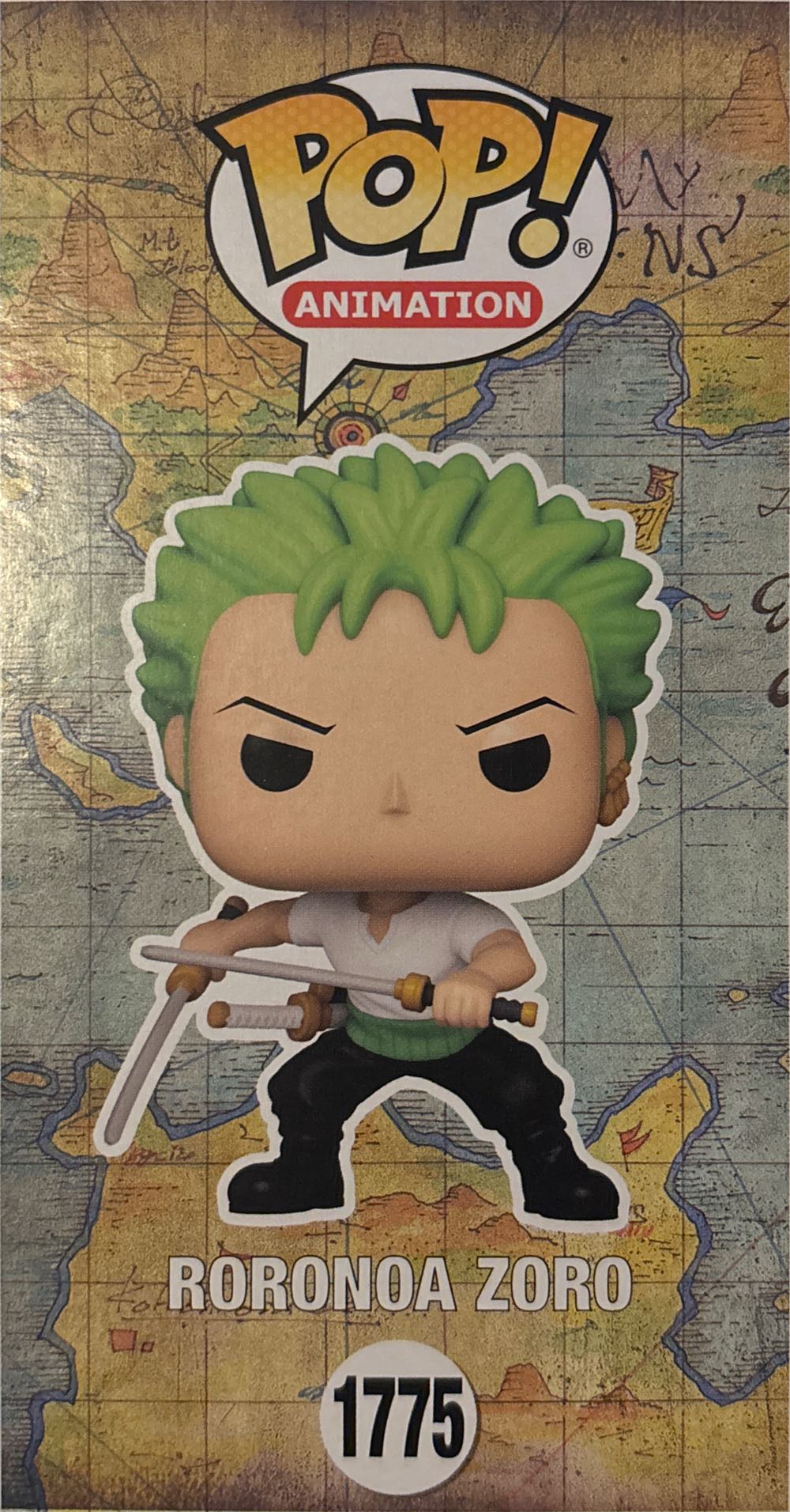 Roronoa Zoro (pre-timeskip) - One Piece vinyl figure collectible [Barcode 889698803694] - Main Image 2