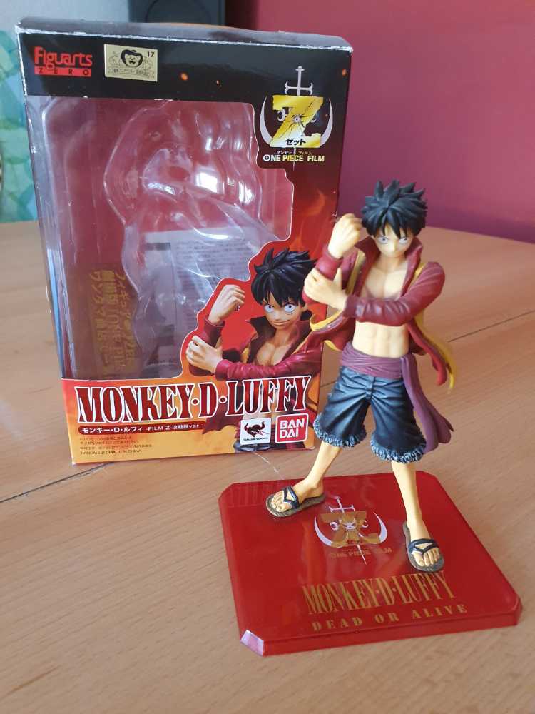 Bandai Tamashii Nations Luffy Film Z Version ”one Piece Film Z” Figuarts Zero  vinyl figure collectible [Barcode 4543112779618] - Main Image 2