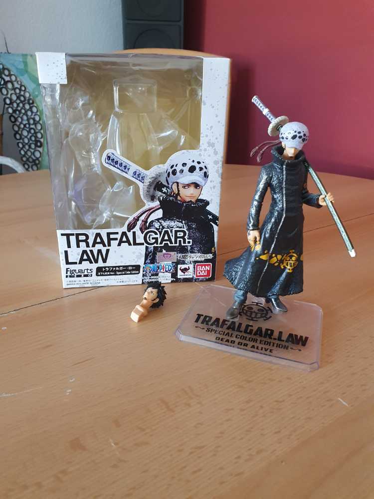 Bandai One Piece Figuarts Zero Trafalgar Law Okashichibukai Ver-special Color Edition Japan  vinyl figure collectible [Barcode 4543112955289] - Main Image 2