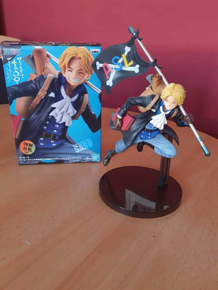 Piece The Three Brothers Figurine One Piece Three Sabo Banpresto Pvc 10cm Statue Cm Figura  vinyl figure collectible [Barcode 4983164161410] - Main Image 2