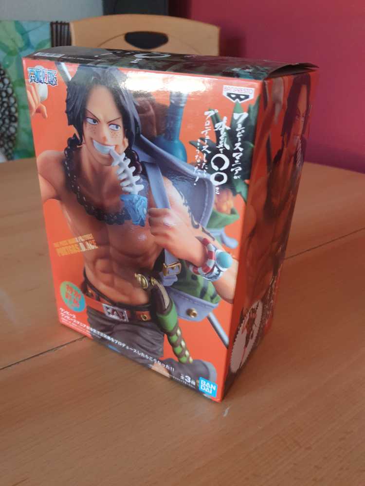 Piece Figurine Portgas D Ace Three Brothers Figurine One Piece Three D. Banpresto 14cm The Figura Portgas. Pvc 14  vinyl figure collectible [Barcode 4983164161403] - Main Image 4