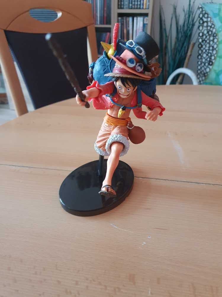 Banpresto One Piece Three Brothers Monkey D Luffy Figura D. Pvc The 11  vinyl figure collectible [Barcode 4983164161397] - Main Image 3