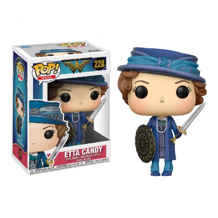 Etta Candy - Wonder Woman vinyl figure collectible [Barcode 889698249720] - Main Image 2