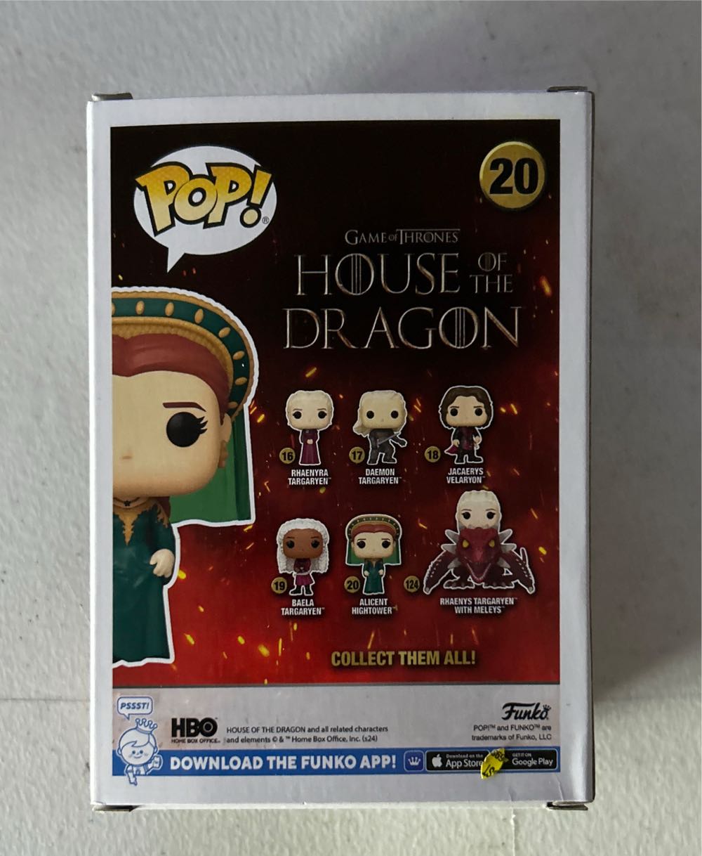 Alicent Hightower - Game of Thrones vinyl figure collectible [Barcode 889698797238] - Main Image 3