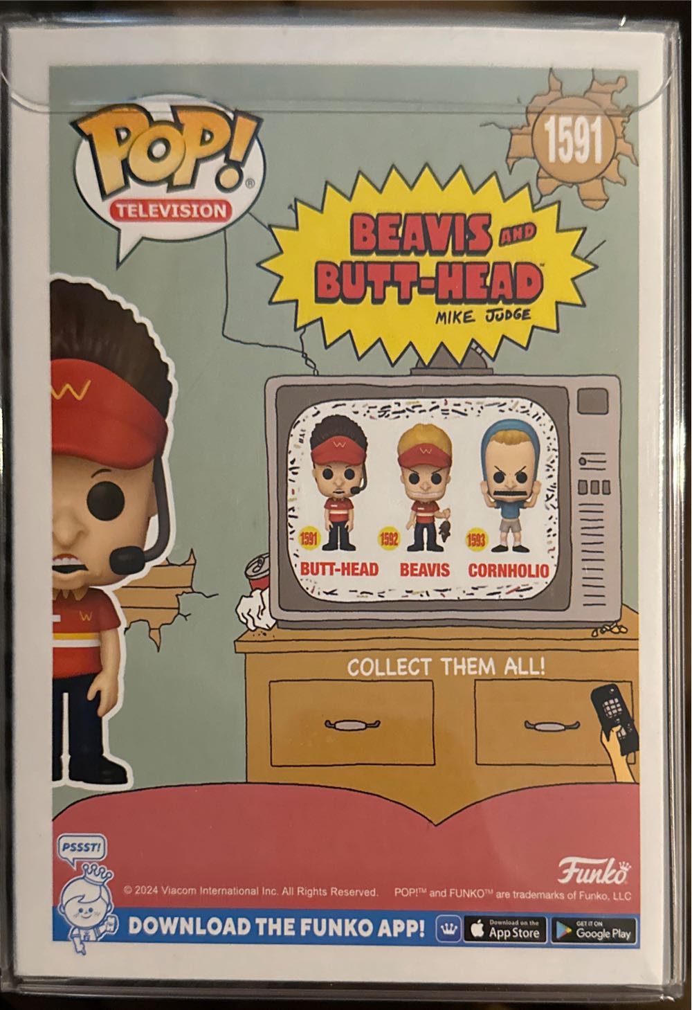 Butt-Head - Beavis and Butt-Head vinyl figure collectible [Barcode 889698801683] - Main Image 2