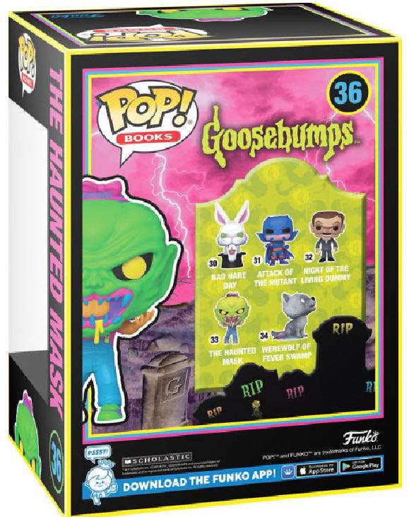 The Haunted Mask <Blacklight>  vinyl figure collectible [Barcode 889698827638] - Main Image 2