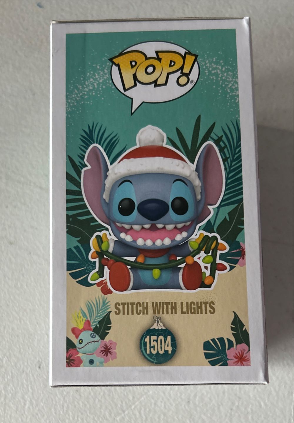 Lilo & Stitch: Stitch w/ Lights (Holiday) - Lilo and Stitch vinyl figure collectible [Barcode 889698800389] - Main Image 4