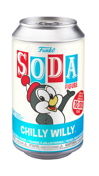 Chilly Willy Soda  vinyl figure collectible [Barcode 889698494731] - Main Image 2
