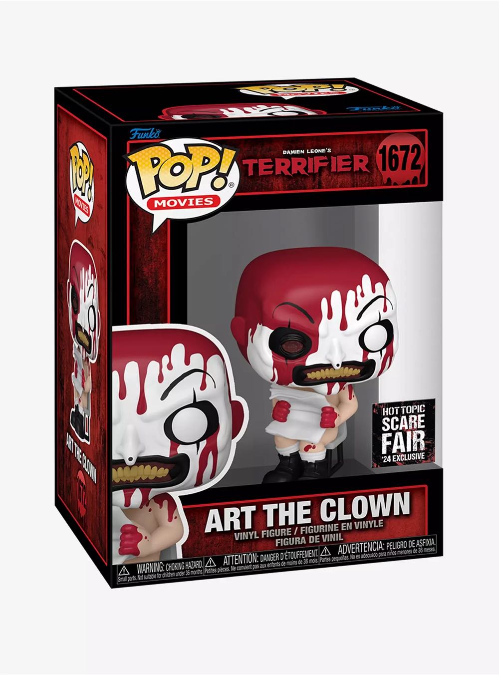 Art The Clown <Laundry Mat>  vinyl figure collectible [Barcode 889698828512] - Main Image 2