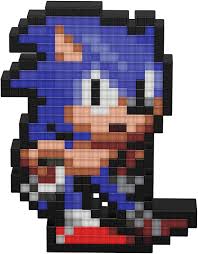 Sonic The Hedgehog: Sonic the Hedgehog (Pixel Pals) - Sonic the Hedgehog vinyl figure collectible [Barcode 708056061531] - Main Image 3