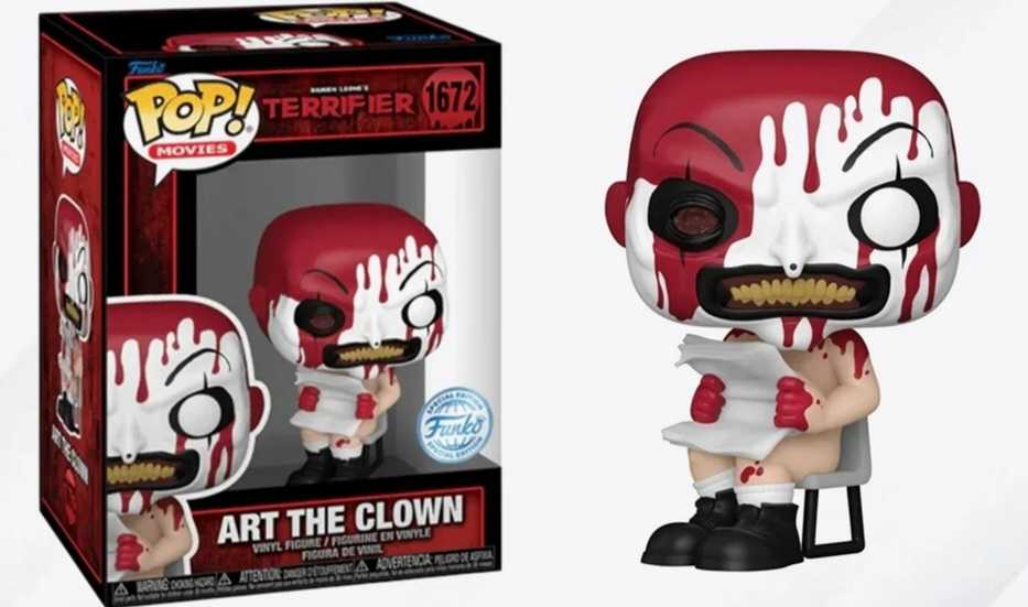 Art The Clown  vinyl figure collectible [Barcode 32250074] - Main Image 4