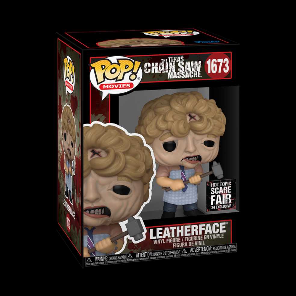 Leatherface - Autographed - Funko Pop - The Texas Chainsaw Massacre vinyl figure collectible [Barcode 889698828529] - Main Image 2