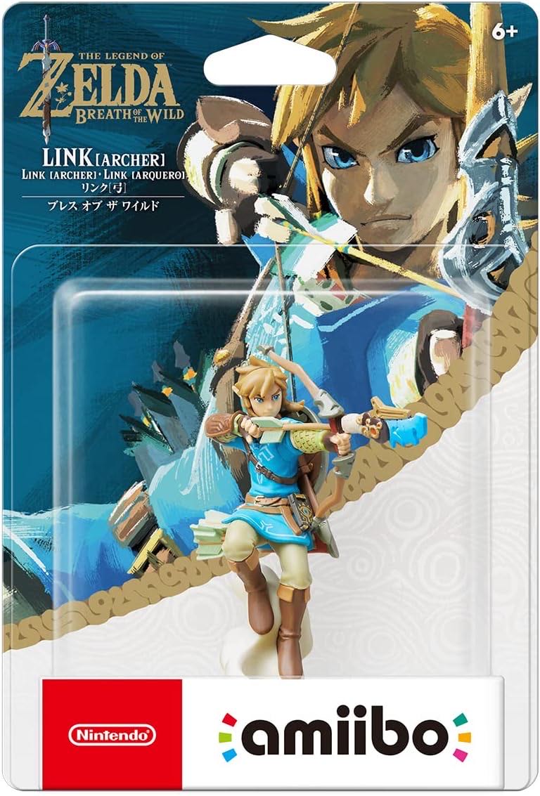 Link: Breathe Of The Wild Amiibo  vinyl figure collectible [Barcode 045496893149] - Main Image 2