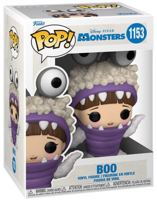 Monsters Inc: Boo, #1153  vinyl figure collectible [Barcode 889698577410] - Main Image 2