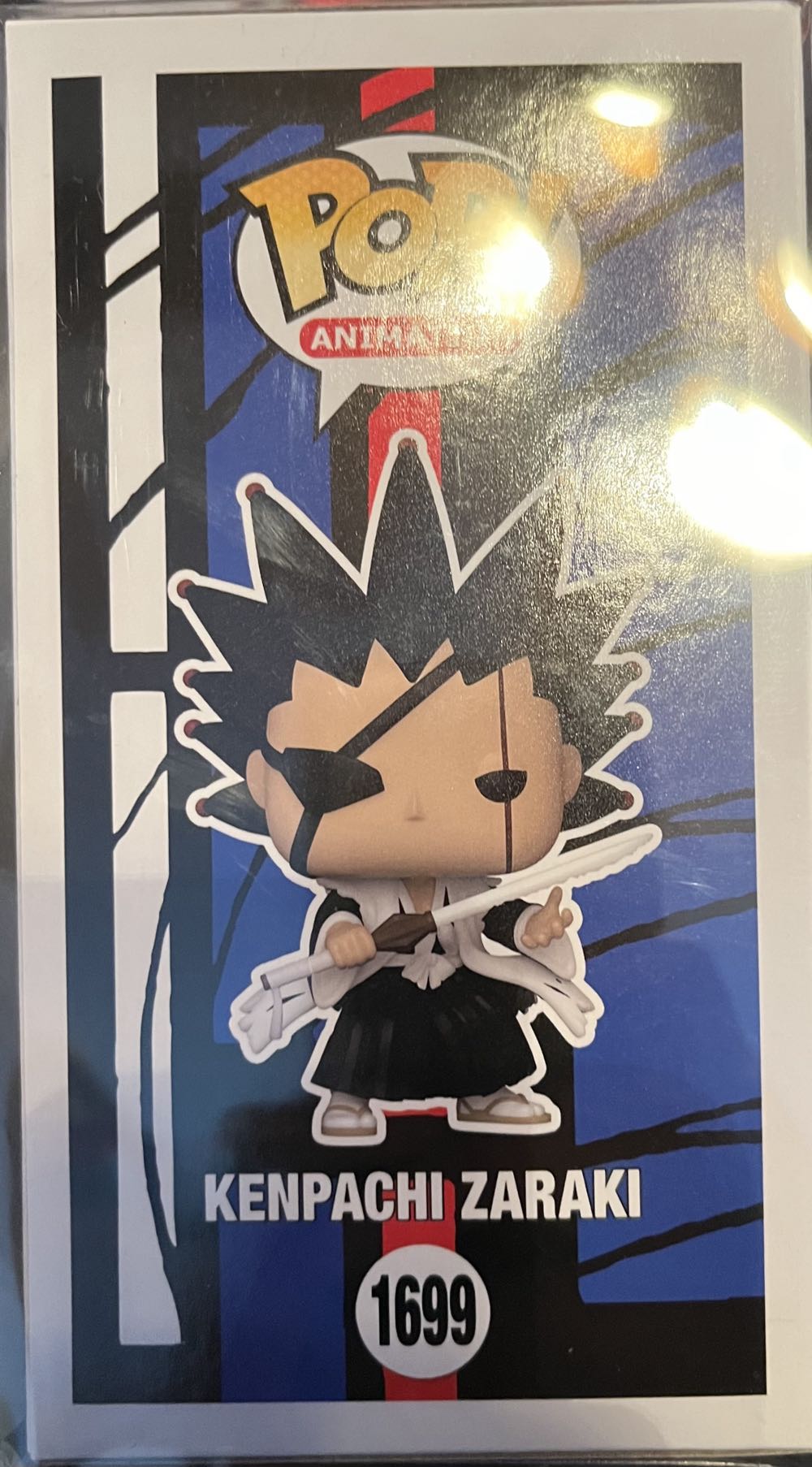 Bleach: Kenpachi Zaraki, #1699 - Bleach vinyl figure collectible [Barcode 889698766838] - Main Image 3