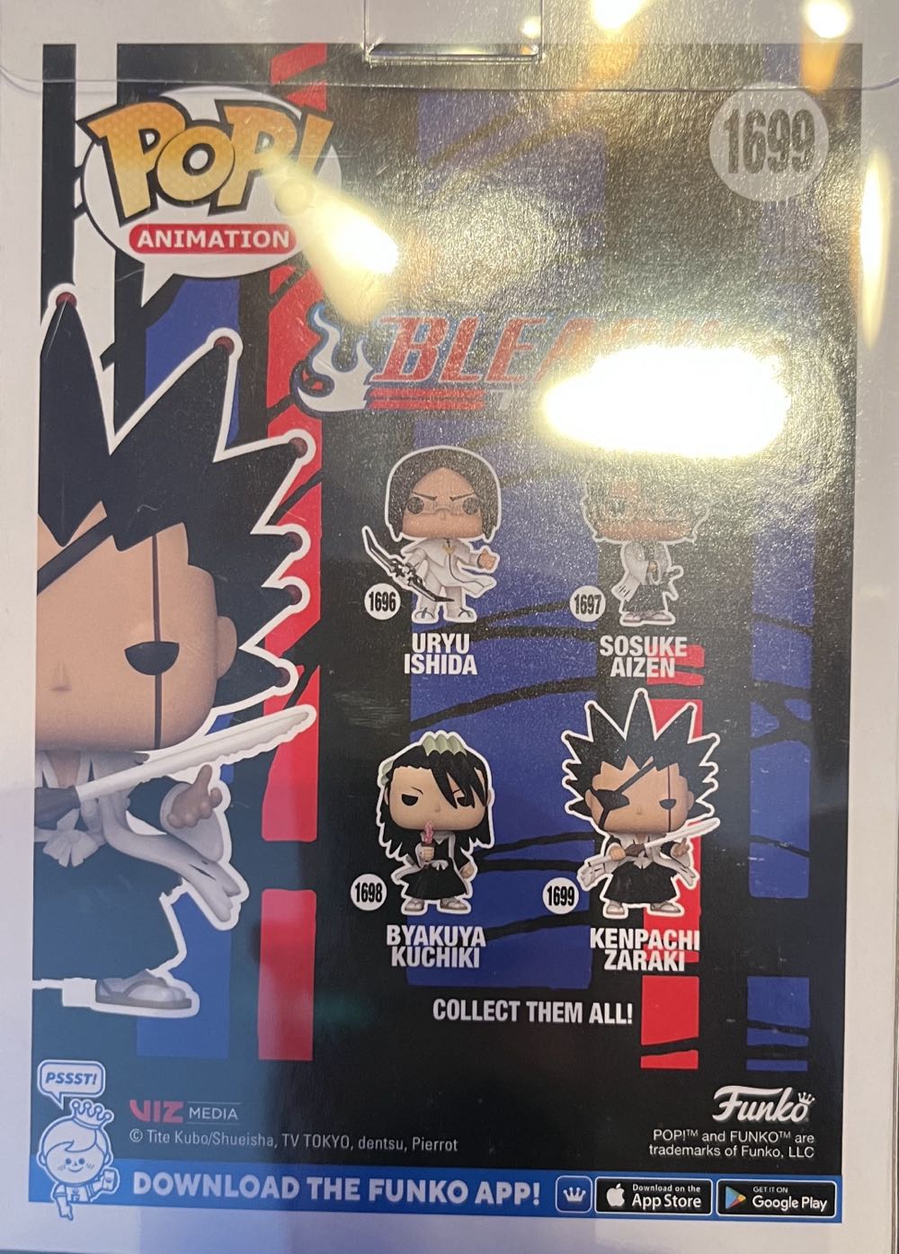 Bleach: Kenpachi Zaraki, #1699 - Bleach vinyl figure collectible [Barcode 889698766838] - Main Image 4