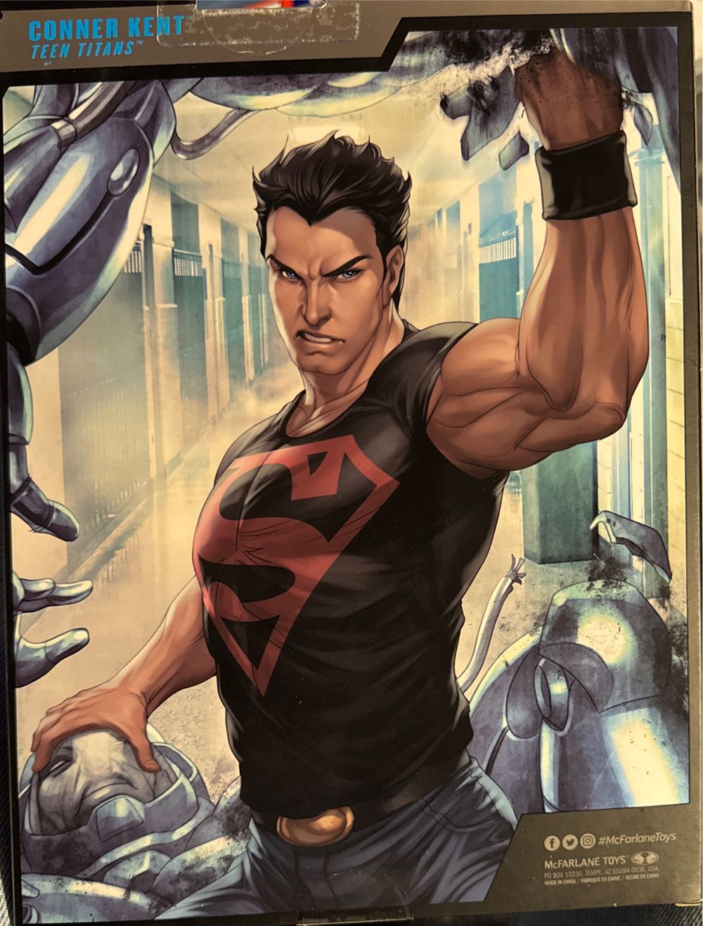 Mcfarlane Toys Dc Multiverse Conner Kent Teen Titans 7in Figure Mcfarlane Collector Edition #15  vinyl figure collectible [Barcode 787926171914] - Main Image 2